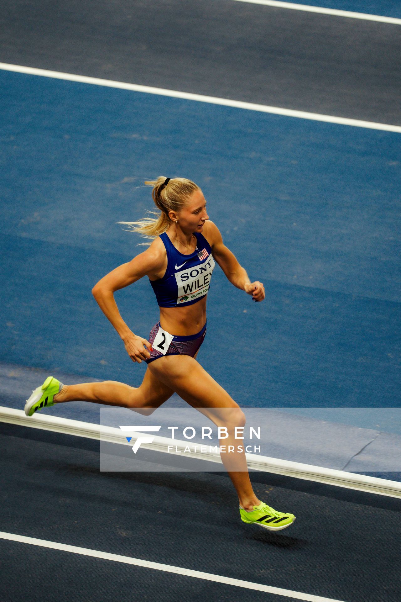 Addison Wiley (United States) on 20.03.2026 at the World Athletics Indoor Championships 2026 in Torun