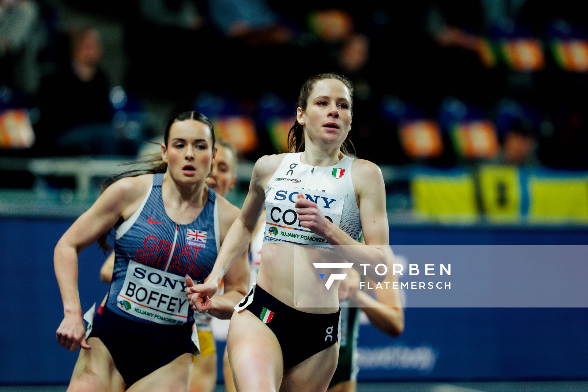 Eloisa Coiro (Italy) on 20.03.2026 at the World Athletics Indoor Championships 2026 in Torun