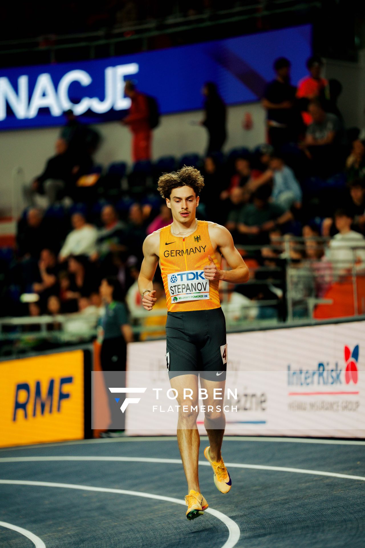 Alexander Stepanov (Germany) on 20.03.2026 at the World Athletics Indoor Championships 2026 in Torun