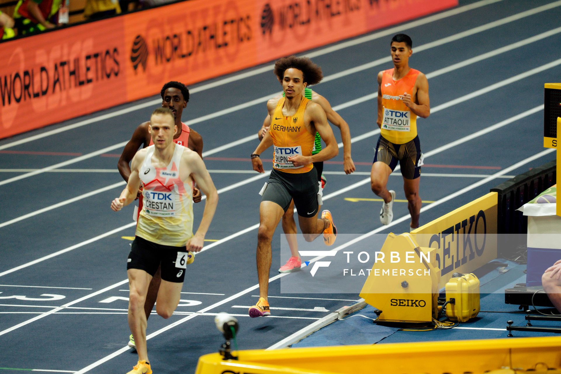 Malik Skupin-Alfa (Germany) on 20.03.2026 at the World Athletics Indoor Championships 2026 in Torun