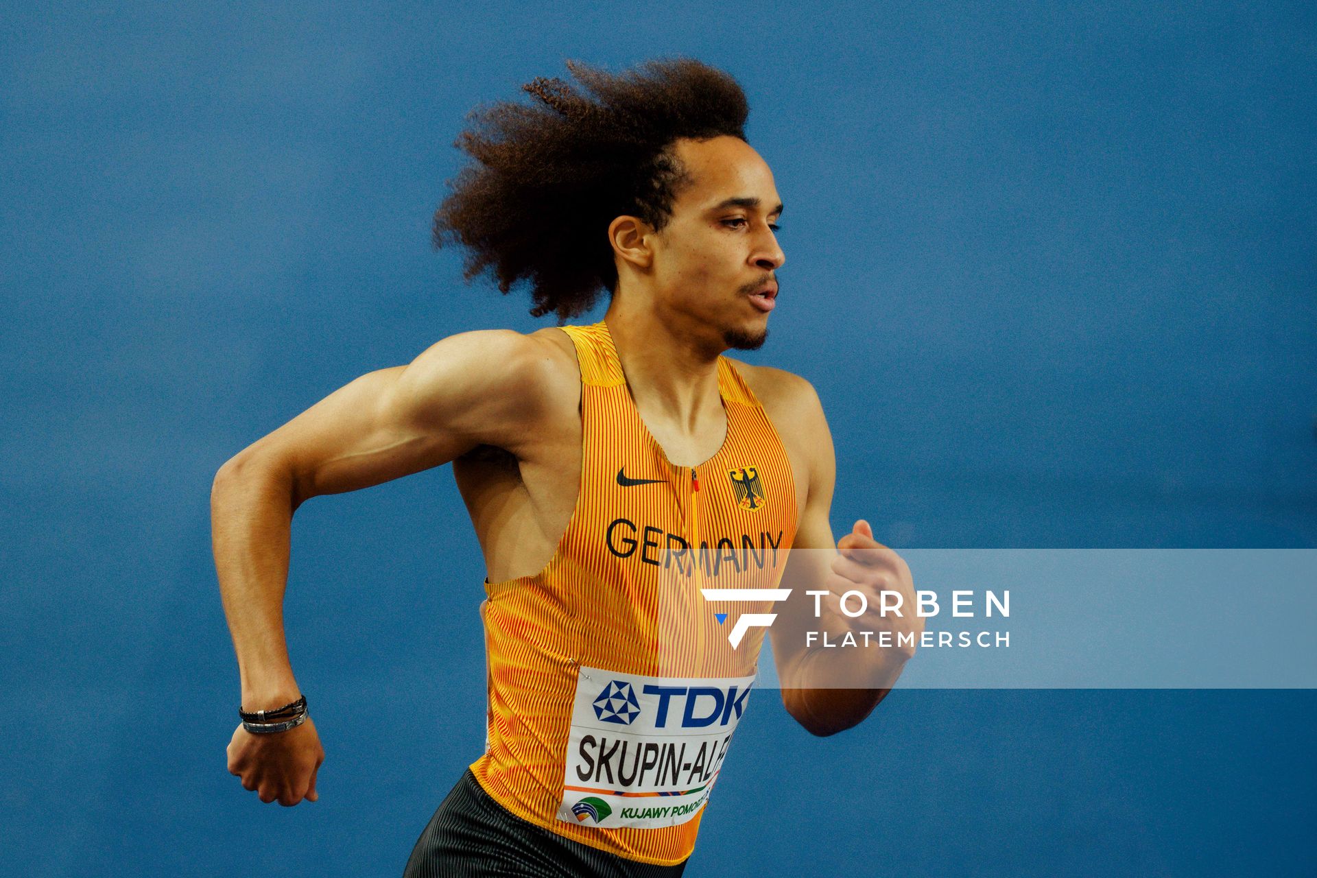 Malik Skupin-Alfa (Germany) on 20.03.2026 at the World Athletics Indoor Championships 2026 in Torun