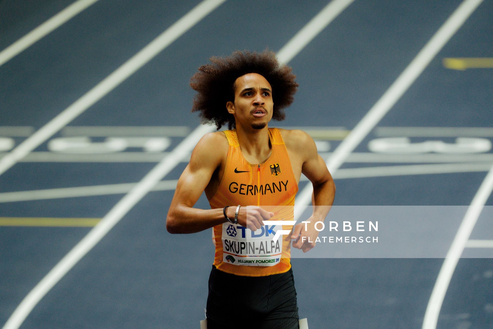 Malik Skupin-Alfa (Germany) on 20.03.2026 at the World Athletics Indoor Championships 2026 in Torun
