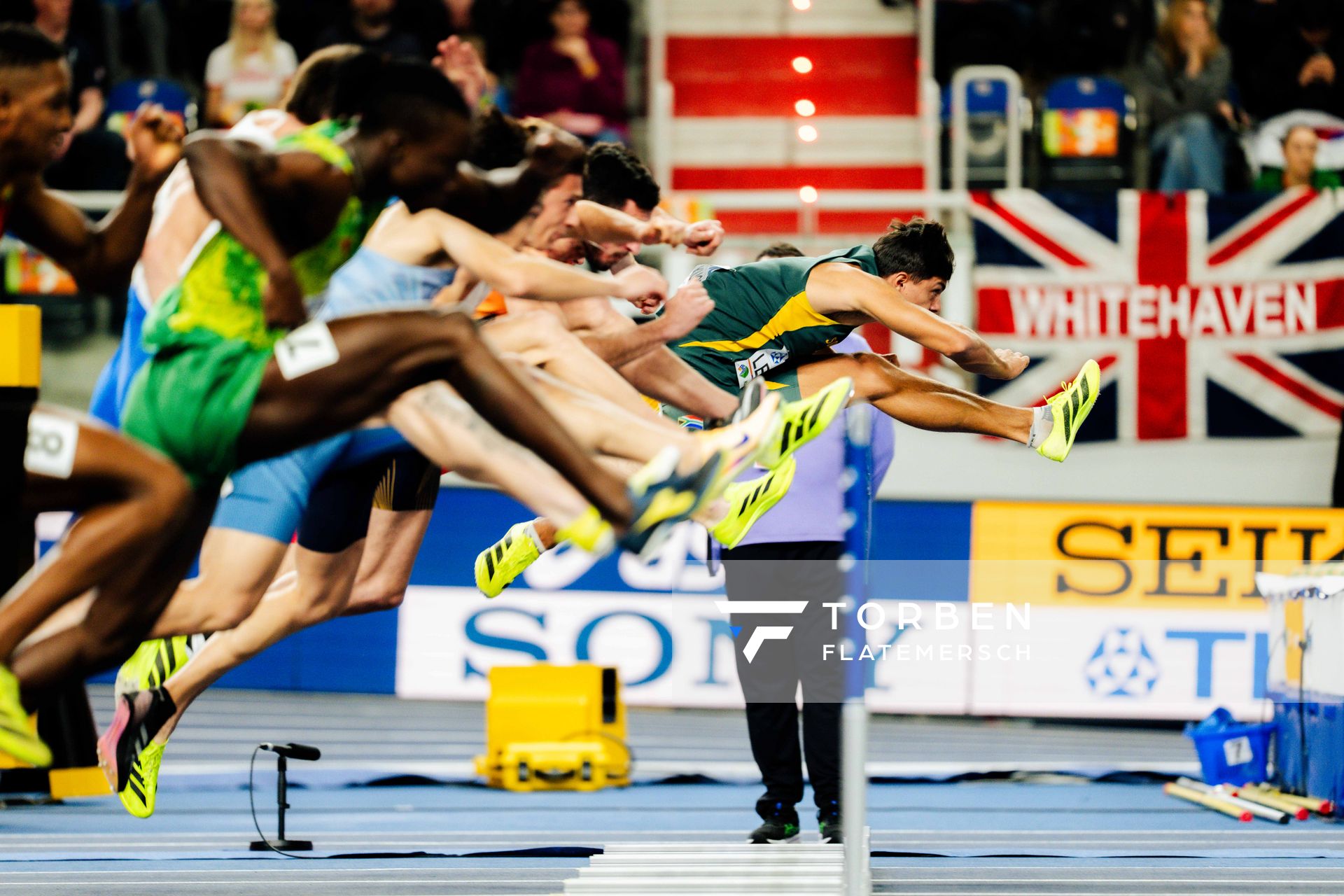 Franco Le Roux (South Africa) on 21.03.2026 at the World Athletics Indoor Championships 2026 in Torun