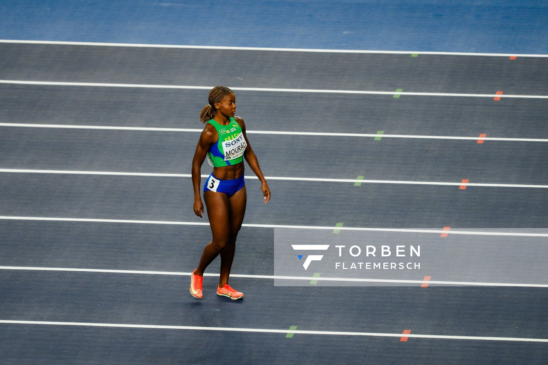 Gabriela Mourão (Brazil) on 21.03.2026 at the World Athletics Indoor Championships 2026 in Torun