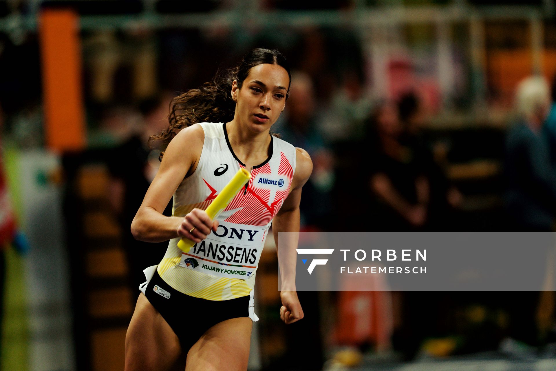 Ilana Hanssens (Belgium) on 21.03.2026 at the World Athletics Indoor Championships 2026 in Torun