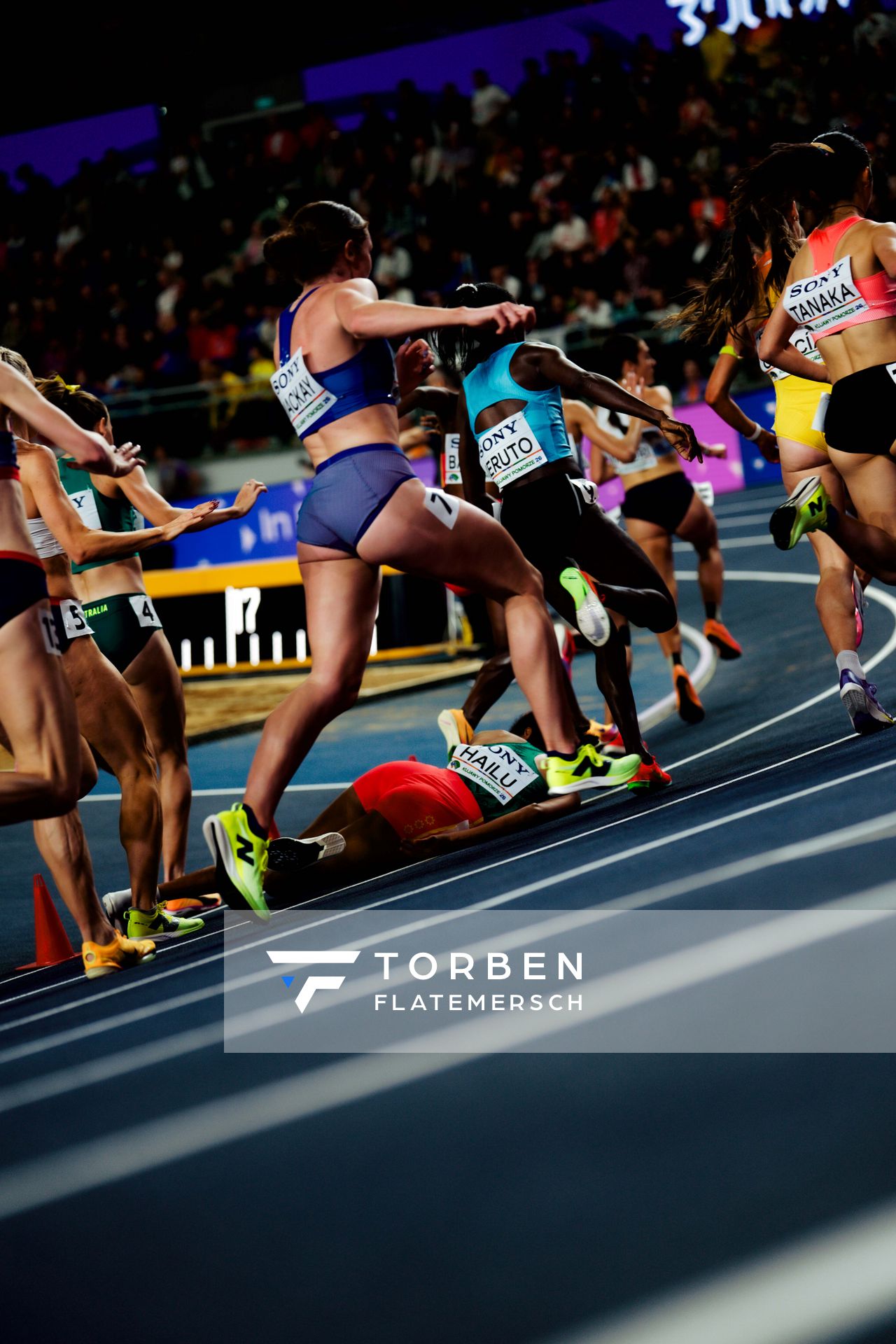Freweyni Hailu (Ethiopia) on 21.03.2026 at the World Athletics Indoor Championships 2026 in Torun