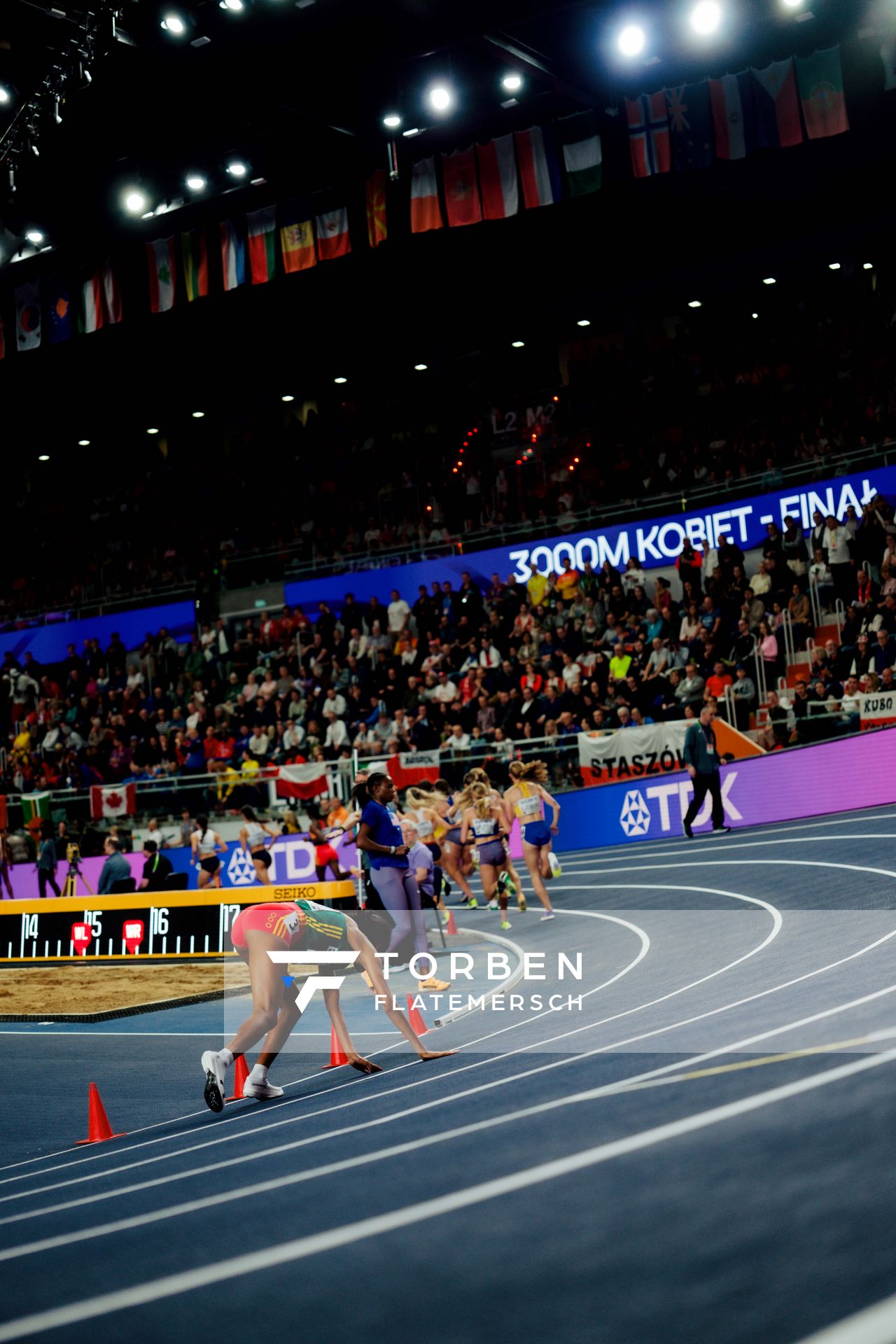Freweyni Hailu (Ethiopia) on 21.03.2026 at the World Athletics Indoor Championships 2026 in Torun