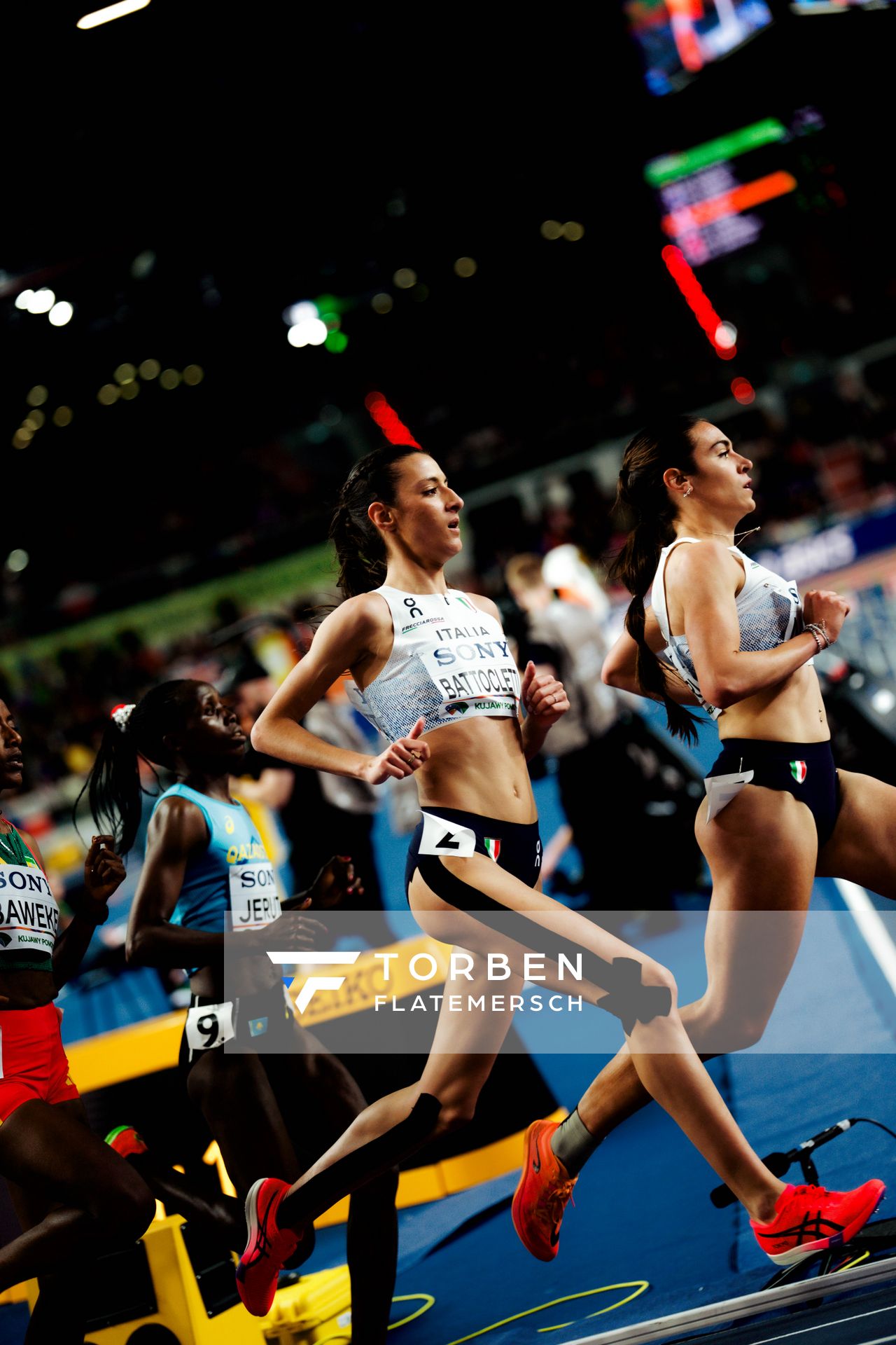Nadia Battocletti (Italy) on 21.03.2026 at the World Athletics Indoor Championships 2026 in Torun