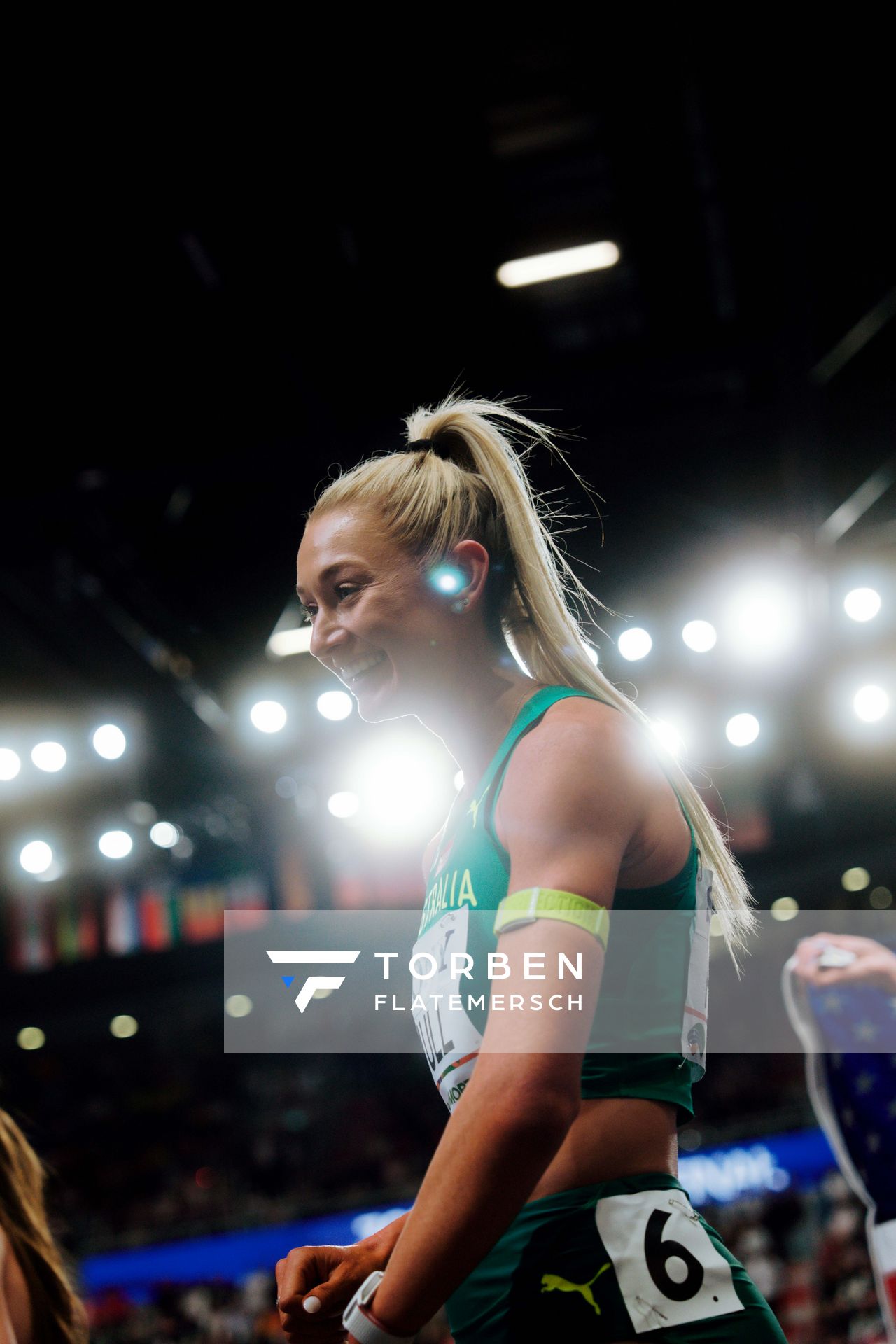 Jessica Hull (Australia) on 21.03.2026 at the World Athletics Indoor Championships 2026 in Torun