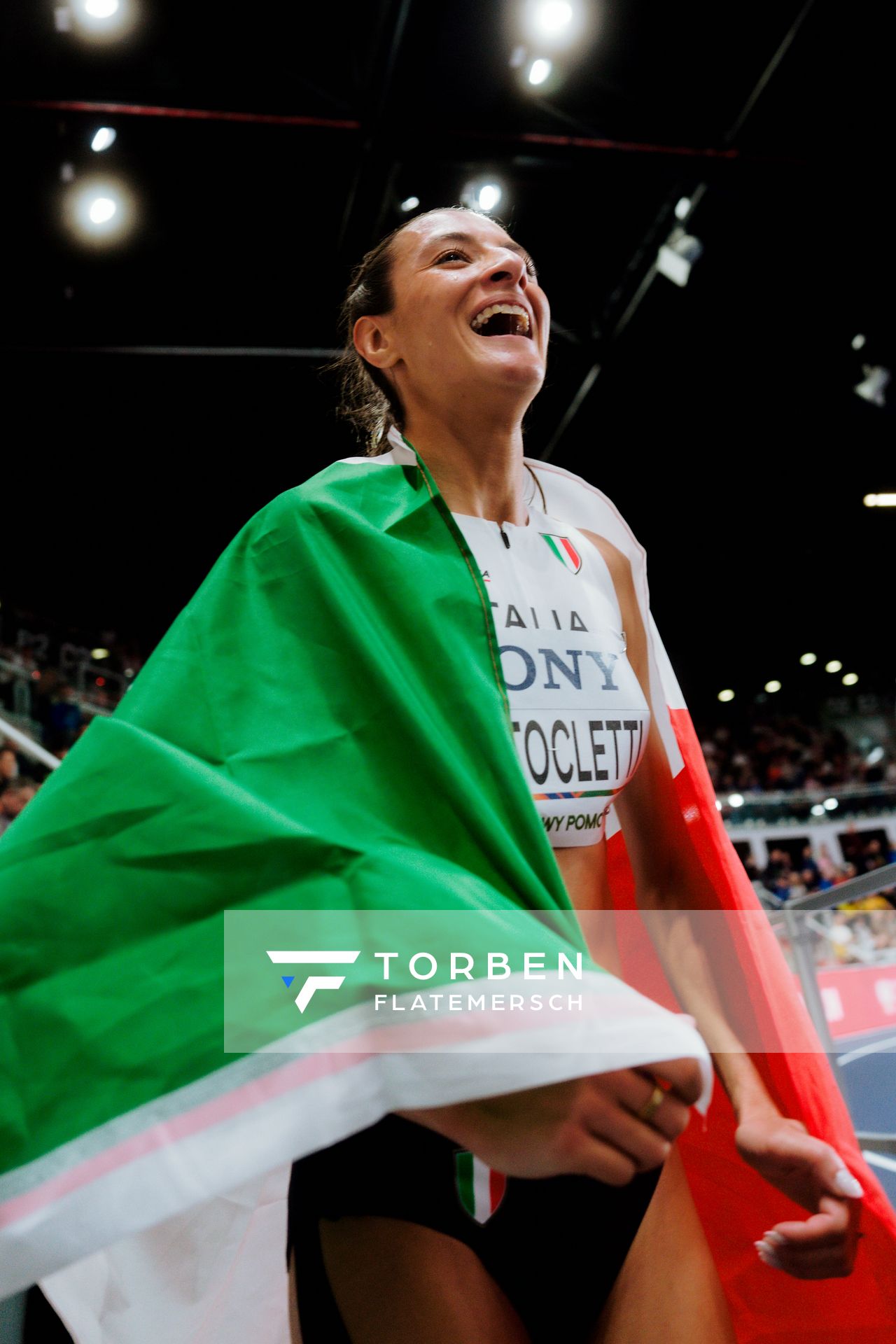 Nadia Battocletti (Italy) on 21.03.2026 at the World Athletics Indoor Championships 2026 in Torun