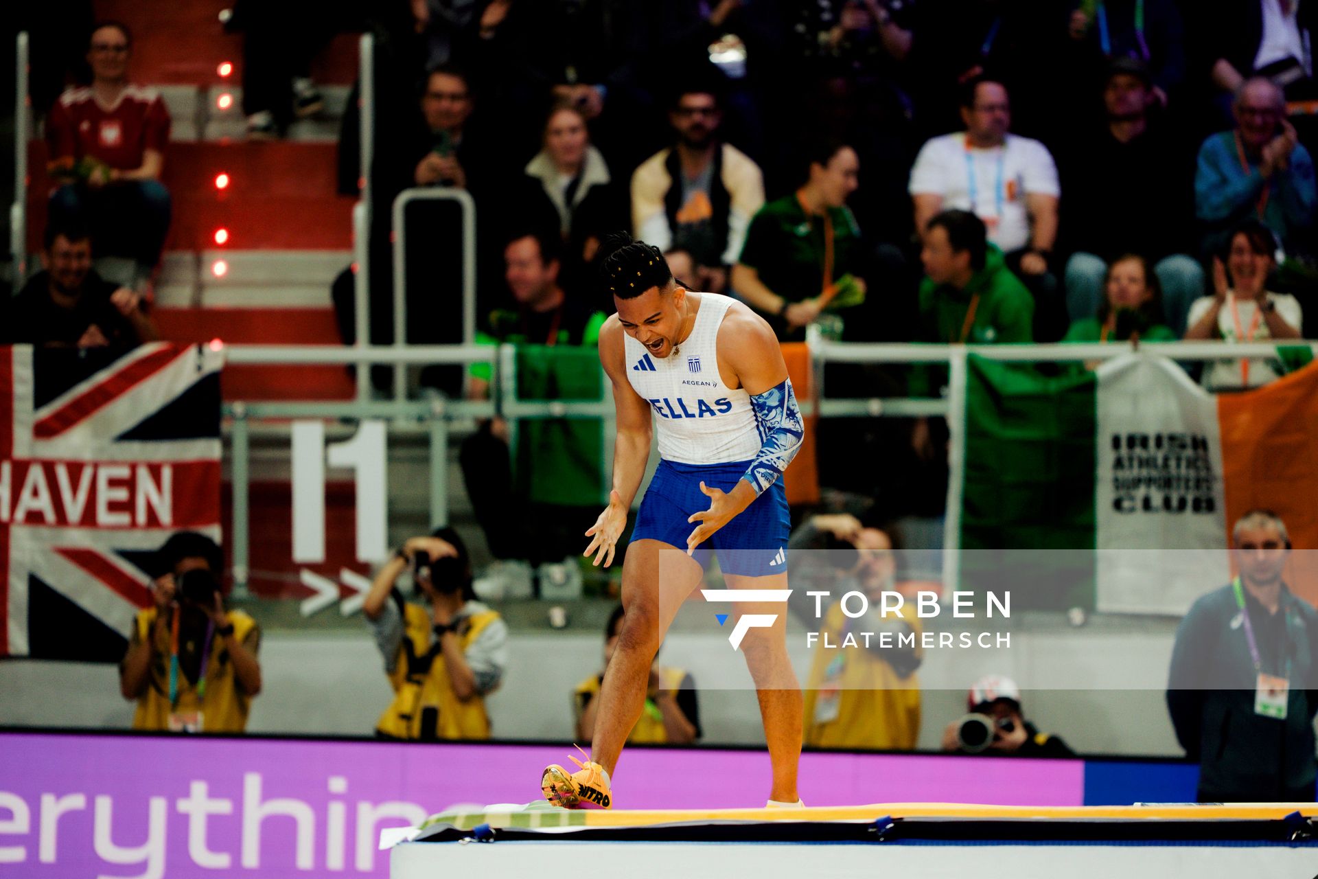 Emmanouil Karalis (Greece) on 21.03.2026 at the World Athletics Indoor Championships 2026 in Torun