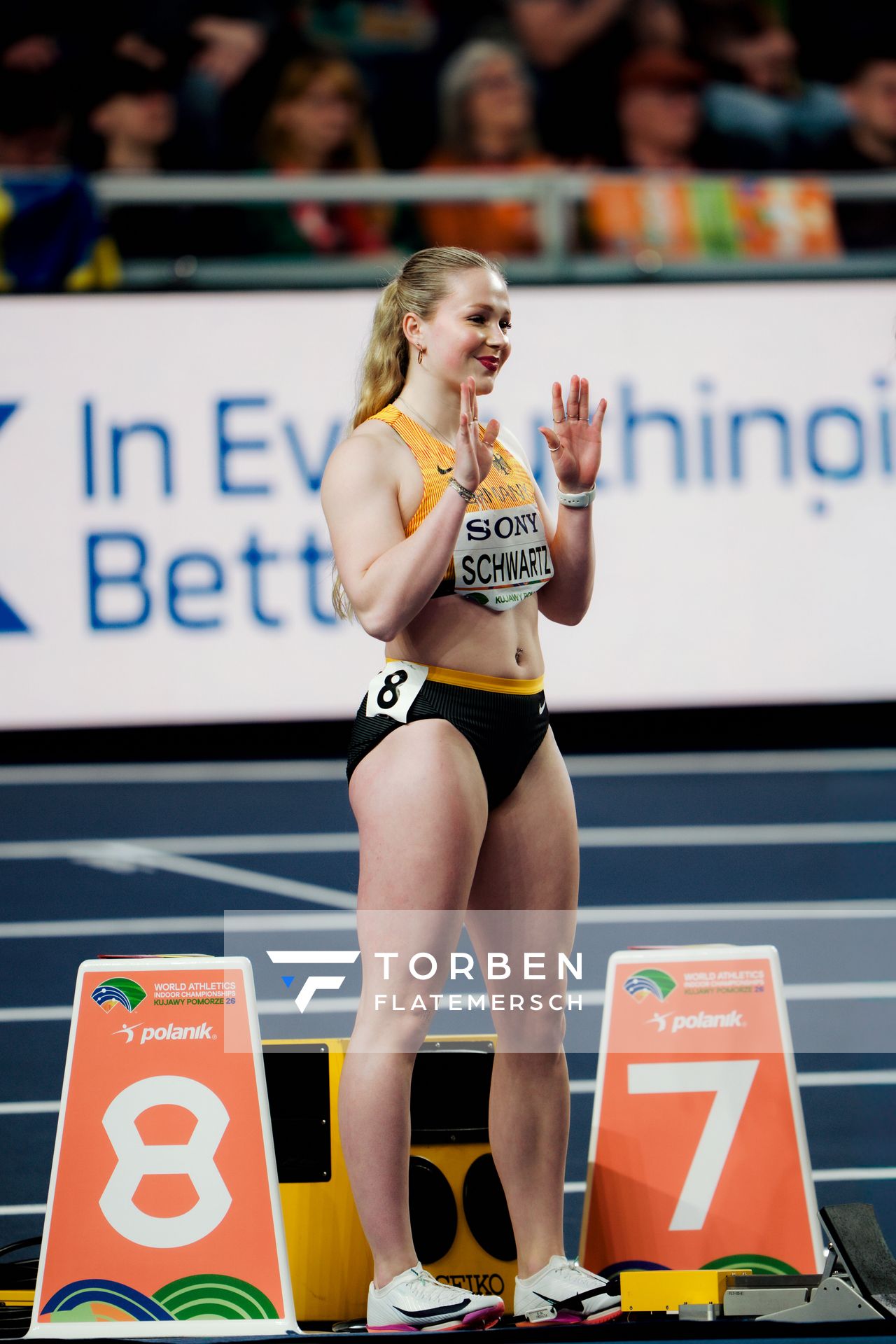 Philina Marianne Schwartz (Germany) on 21.03.2026 at the World Athletics Indoor Championships 2026 in Torun