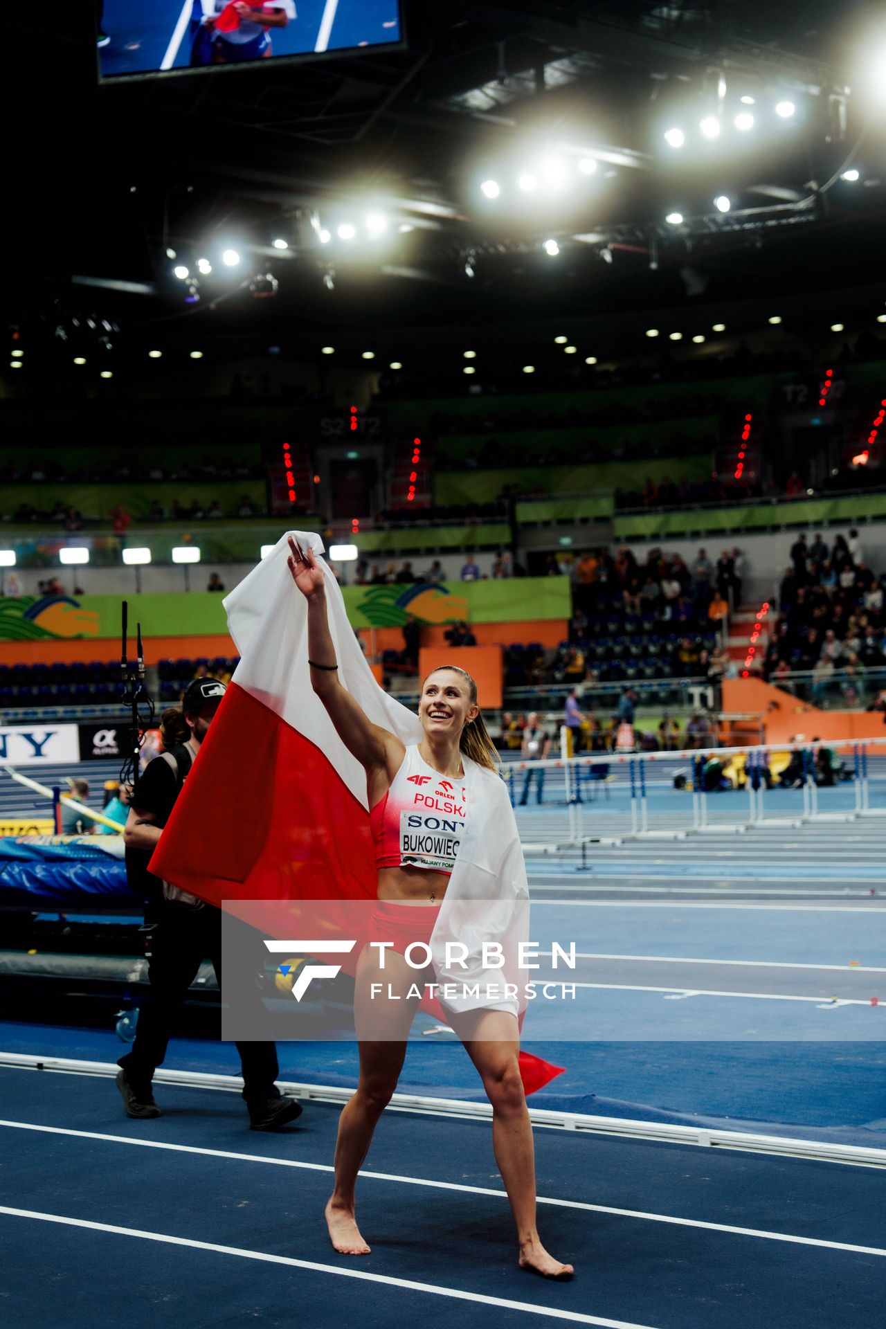 Natalia Bukowiecka (Poland) on 21.03.2026 at the World Athletics Indoor Championships 2026 in Torun