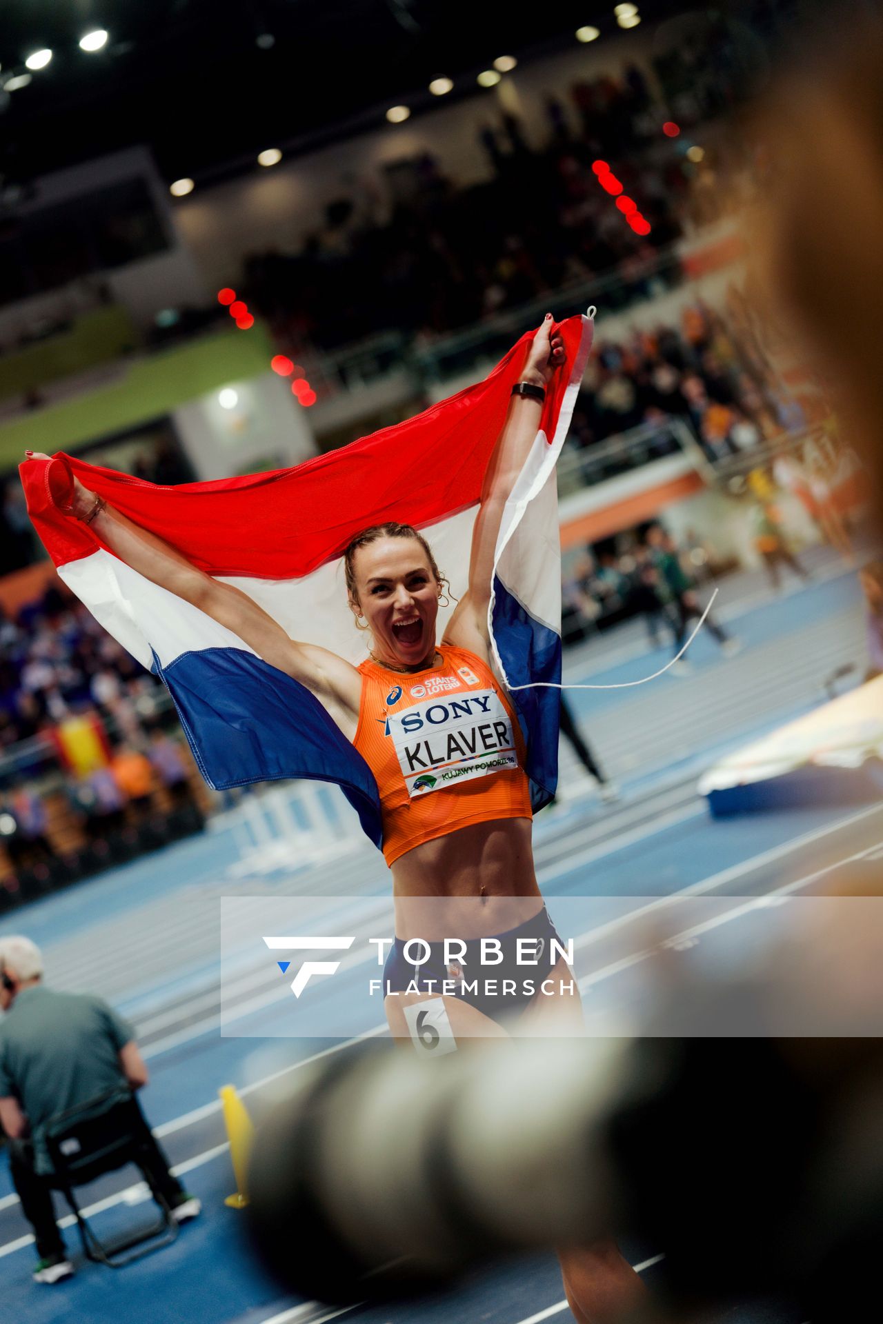 Lieke Klaver (Netherlands) on 21.03.2026 at the World Athletics Indoor Championships 2026 in Torun