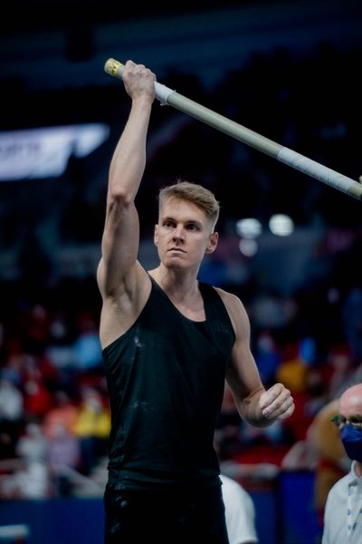 Robert Sobera (POL) am 20.02.2022 beim ISTAF in Duesseldorf