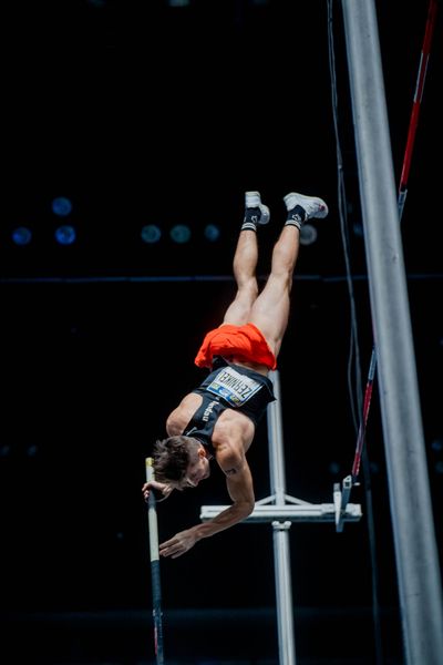 Oleg Zernikel (ASV Landau) am 20.02.2022 beim ISTAF in Duesseldorf