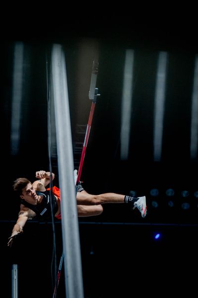 Oleg Zernikel (ASV Landau) am 20.02.2022 beim ISTAF in Duesseldorf