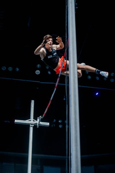 Oleg Zernikel (ASV Landau) am 20.02.2022 beim ISTAF in Duesseldorf