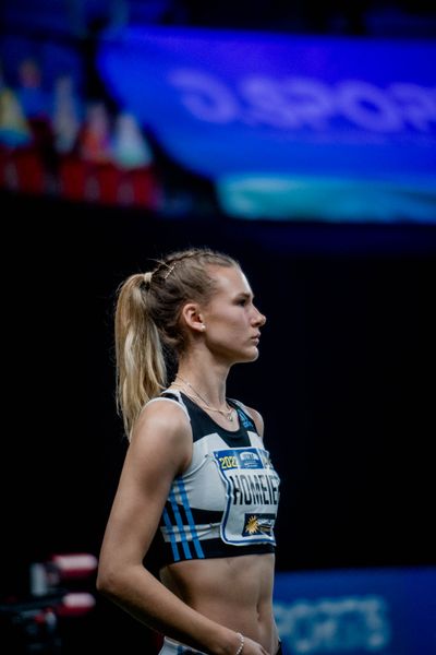 Merle Homeier (LG Goettingen) am 20.02.2022 beim ISTAF in Duesseldorf