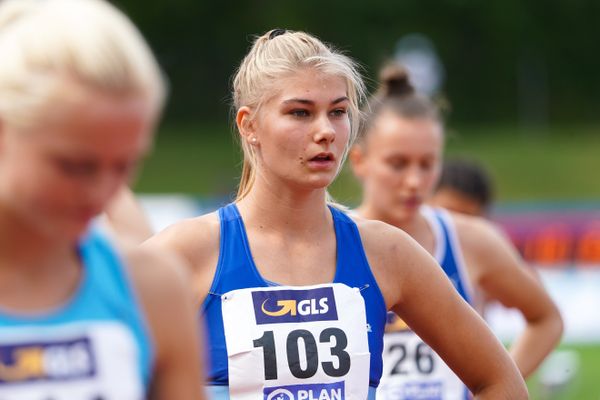 Lara Siemer (Rukeli Trollmann e. V.); Deutsche Leichtathletik-Mehrkampfmeisterschaften (Tag 3) am 23.08.2020 in Vaterstetten (Bayern)