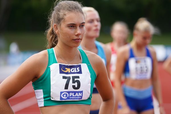 Wiebke Oelgardt (SV Werder Bremen); Deutsche Leichtathletik-Mehrkampfmeisterschaften (Tag 3) am 23.08.2020 in Vaterstetten (Bayern)