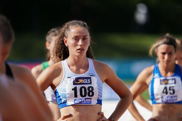 Angela Stockert (SpVgg. Auerbach/Streitheim);Deutsche Leichtathletik-Mehrkampfmeisterschaften (Tag 3) am 23.08.2020 in Vaterstetten (Bayern)