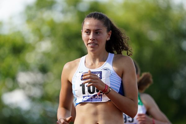 Angela Stockert (SpVgg. Auerbach/Streitheim);Deutsche Leichtathletik-Mehrkampfmeisterschaften (Tag 3) am 23.08.2020 in Vaterstetten (Bayern)