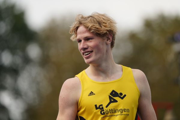 Maik Bruse (LG Goettingen) am 04.09.2020 waehrend den deutschen Leichtathletik-Jugendmeisterschaften im Frankenstadion in Heilbronn (Tag1)