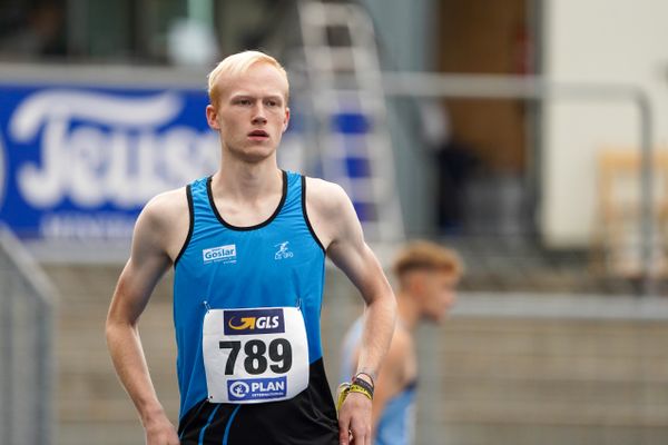 Samuel Malte Thoemmes (LG UnterluessFassbergOldendorf) am 05.09.2020 waehrend den deutschen Leichtathletik-Jugendmeisterschaften im Frankenstadion in Heilbronn (Tag2)