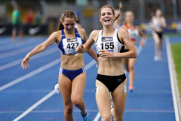 Rieke Emmrich (LC Nordhorn) am 06.09.2020 waehrend den deutschen Leichtathletik-Jugendmeisterschaften im Frankenstadion in Heilbronn (Tag 3)