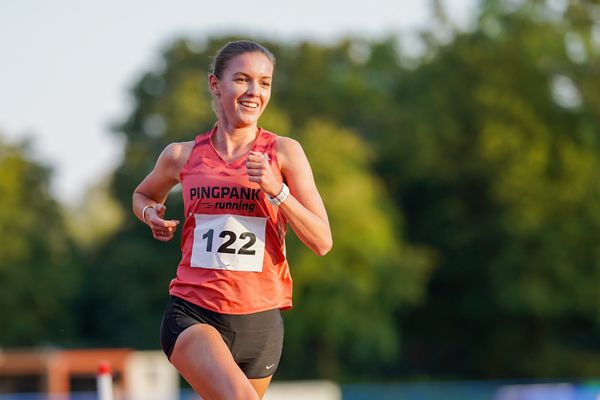 Svenja Pingpank (Hannover Athletics) am 12.09.2020 waehrend den niedersaechsischen Leichtathletik-Landesmeisterschaften im Erika-Fisch-Stadion in Hannover (Tag 1)