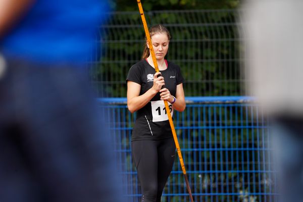 Florentine Gilde (Hannover 96) im Speerwurf am 13.09.2020 waehrend den niedersaechsischen Leichtathletik-Landesmeisterschaften im Erika-Fisch-Stadion in Hannover (Tag 2)