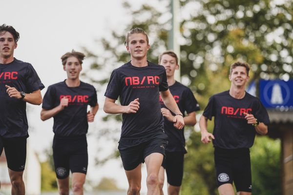 Nils Huhtakangas (LG Osnabrueck) am 02.10.2020 im Sportpark Gretesch beim Staffelwettkampf der LG Osnabrueck