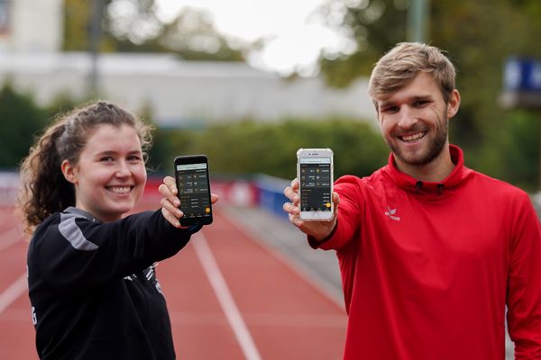 Smartrack-App im Portrait am 15.10.2020 im Sportpark Gretesch