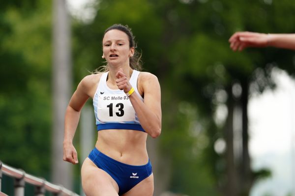 Vanessa Hintz (BTB Oldenburg) am 29.05.2021 waehrend des Frank Ruediger Sportfestes auf dem Carl-Starcke-Platz in Melle