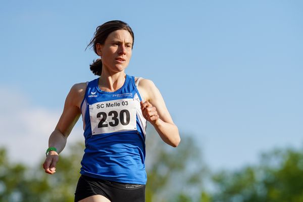 Jana Palmowski (SV Brackwede) am 29.05.2021 waehrend des Frank Ruediger Sportfestes auf dem Carl-Starcke-Platz in Melle