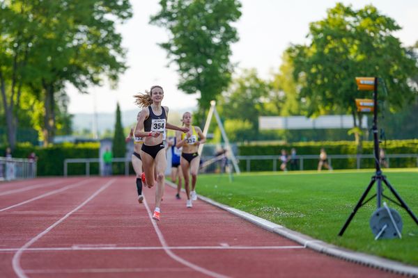 Xenia Krebs (VfL Loeningen) am 29.05.2021 waehrend des Frank Ruediger Sportfestes auf dem Carl-Starcke-Platz in Melle