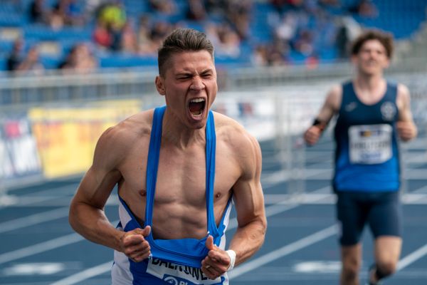 Erik Balnuweit (TV Wattenscheid 01) am 05.06.2021 waehrend den deutschen Leichtathletik-Meisterschaften 2021 im Eintracht-Stadion in Braunschweig