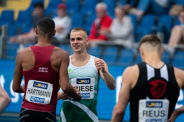 Niels Torben Giese (VfL Wolfsburg) am 05.06.2021 waehrend den deutschen Leichtathletik-Meisterschaften 2021 im Eintracht-Stadion in Braunschweig