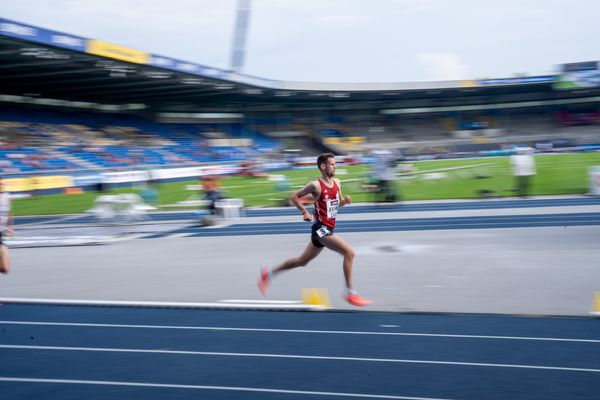 Marcel Fehr (LG Filstal) am 05.06.2021 waehrend den deutschen Leichtathletik-Meisterschaften 2021 im Eintracht-Stadion in Braunschweig