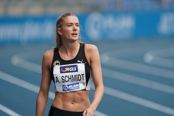 Alica Schmidt (SCC Berlin) am 05.06.2021 waehrend den deutschen Leichtathletik-Meisterschaften 2021 im Eintracht-Stadion in Braunschweig