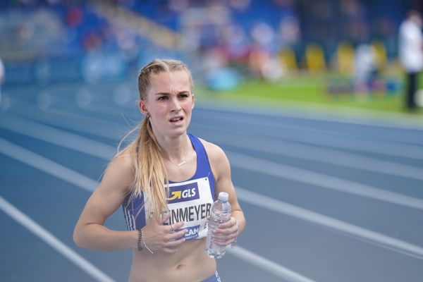 Lucy Steinmeyer (Leichtathletik-Club Luebeck) am 05.06.2021 waehrend den deutschen Leichtathletik-Meisterschaften 2021 im Eintracht-Stadion in Braunschweig