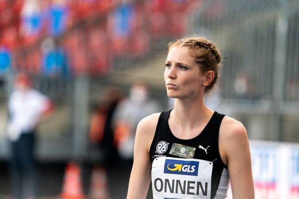 Imke Onnen (Hannover 96) am 05.06.2021 waehrend den deutschen Leichtathletik-Meisterschaften 2021 im Eintracht-Stadion in Braunschweig