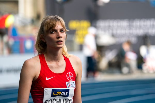 Bianca Stichling (TSV Bayer 04 Leverkusen) am 05.06.2021 waehrend den deutschen Leichtathletik-Meisterschaften 2021 im Eintracht-Stadion in Braunschweig