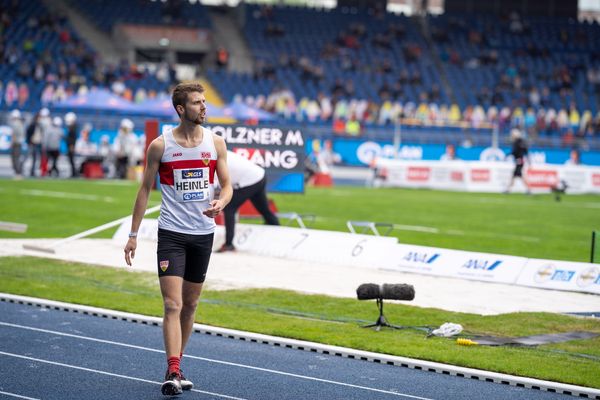 Fabian Heinle (VfB Stuttgart 1893) am 06.06.2021 waehrend den deutschen Leichtathletik-Meisterschaften 2021 im Eintracht-Stadion in Braunschweig