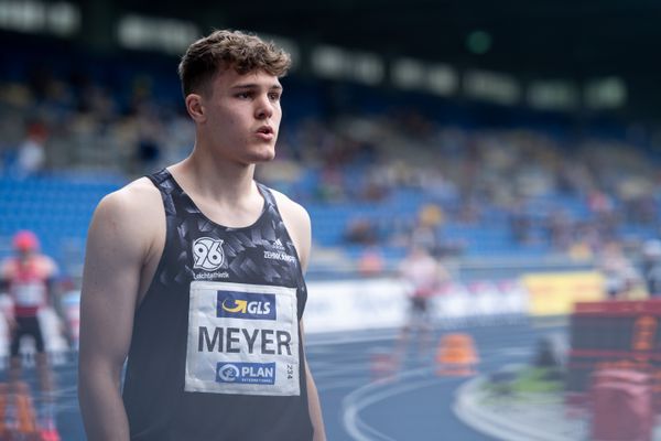 Marcel Meyer (Hannover 96) am 06.06.2021 waehrend den deutschen Leichtathletik-Meisterschaften 2021 im Eintracht-Stadion in Braunschweig