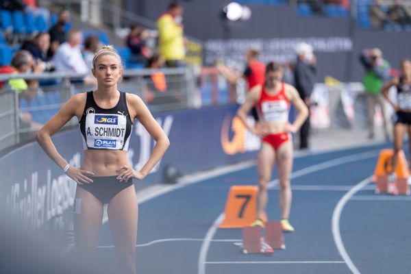 Alica Schmidt (SCC Berlin) am 06.06.2021 waehrend den deutschen Leichtathletik-Meisterschaften 2021 im Eintracht-Stadion in Braunschweig