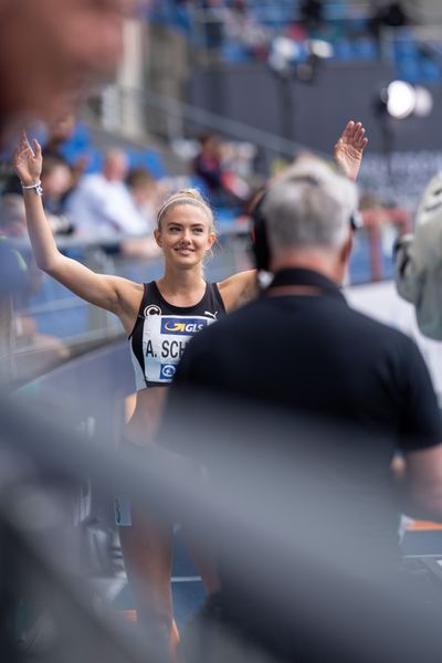 Alica Schmidt (SCC Berlin) am 06.06.2021 waehrend den deutschen Leichtathletik-Meisterschaften 2021 im Eintracht-Stadion in Braunschweig