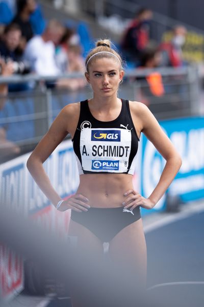 Alica Schmidt (SCC Berlin) am 06.06.2021 waehrend den deutschen Leichtathletik-Meisterschaften 2021 im Eintracht-Stadion in Braunschweig