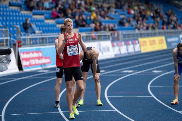 Manuel Sanders (LG Olympia Dortmund) am 06.06.2021 waehrend den deutschen Leichtathletik-Meisterschaften 2021 im Eintracht-Stadion in Braunschweig